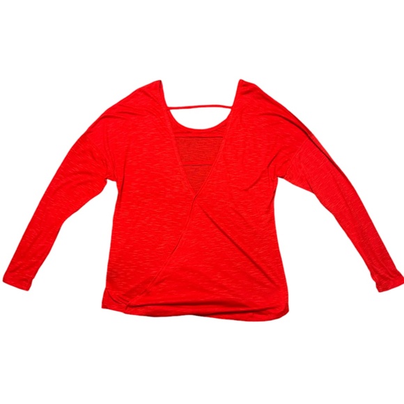 Women's Shirt W Cut Out Long sleeve Size L - Picture 8 of 9